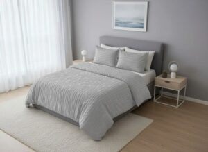 img1078 Cobertor de Lujo Gris