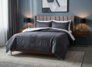 img403 Cobertor de Lujo Plomo